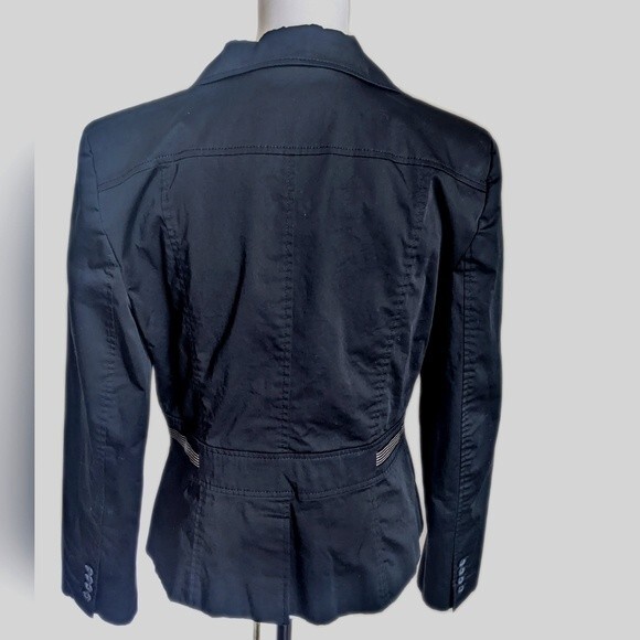 Ann Taylor LOFT black fitted pantsuit (Julie trousers) EUC - size 10 - Picture 3 of 10